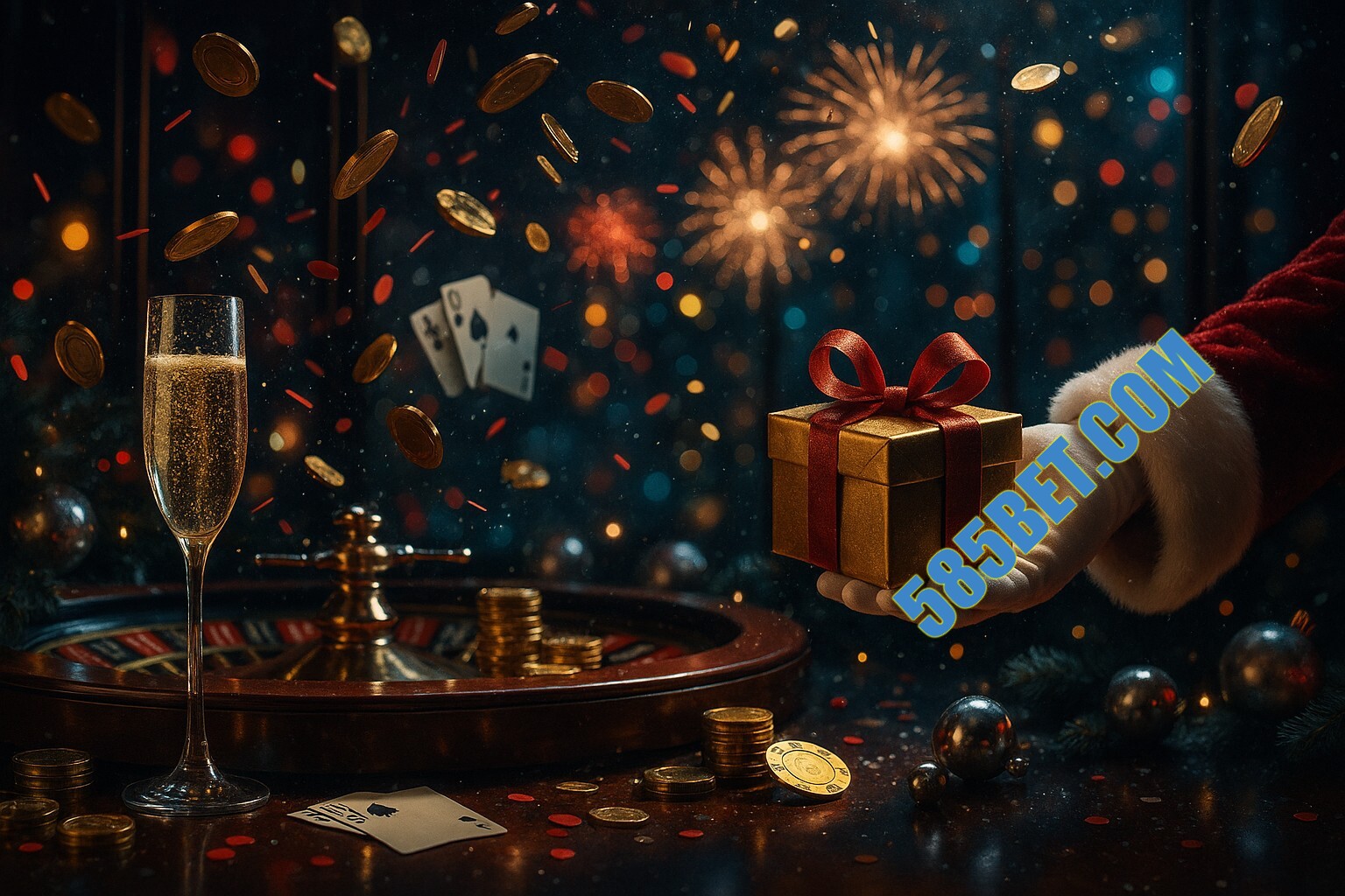 Promoções de Ano Novo no 585BET.COM